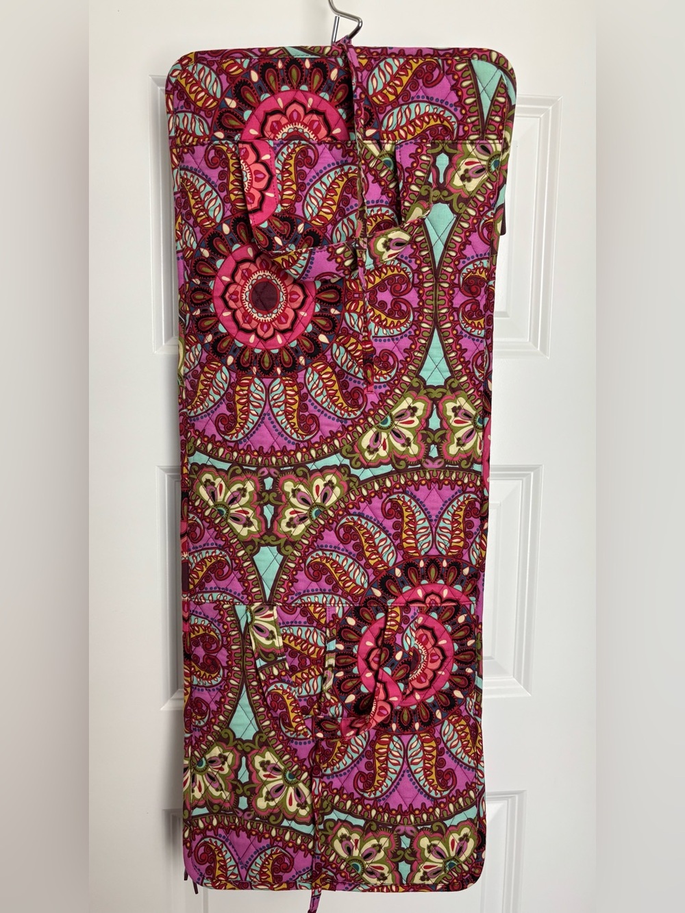 Vera Bradley Essential Hanging Travel Organizer Pink/Turquoise